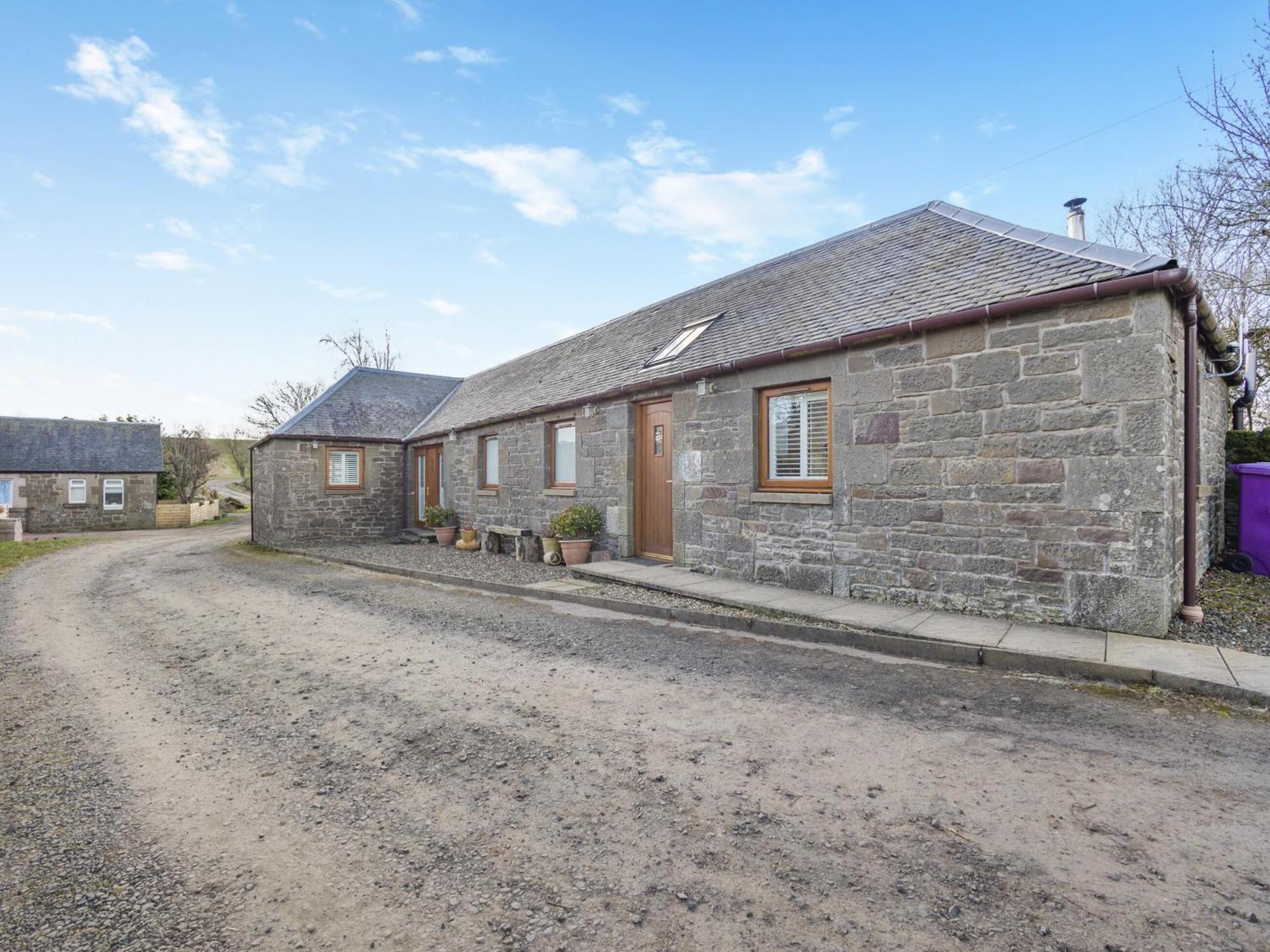 Appletree Cottage Kirkton of Tealing Exterior foto